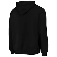 Sweat à capuche entièrement zippé Colosseum Arkansas Razorbacks Arch & Logo 3.0 pour hommes, noir