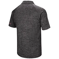 Colosseum Arkansas Razorbacks Big & Tall Down Swing Polo Homme Noir