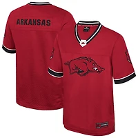 Maillot de football américain Colosseum Cardinal Arkansas Razorbacks « Rien que les coups » pour homme