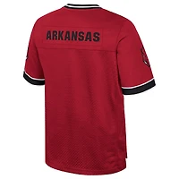 Men's Colosseum  Cardinal Arkansas Razorbacks Nothing But The Hits Football Jersey
