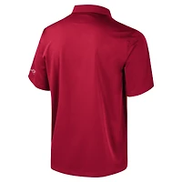 Men's Colosseum Cardinal Arkansas Razorbacks Strike Bowling Button-Up Shirt