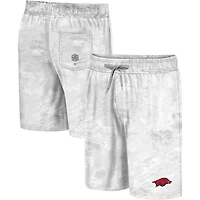 Colisée Blanc Arkansas Razorbacks Realtree Aspect Ohana Short de bain pour homme