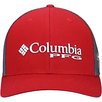 Men's Columbia Cardinal Arkansas Razorbacks PFG Snapback Adjustable Hat