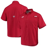 Chemise Columbia Cardinal Arkansas Razorbacks PFG Tamiami pour homme