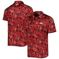 Polo Columbia Cardinal Arkansas Razorbacks Super Terminal Tackle Omni-Shade pour homme