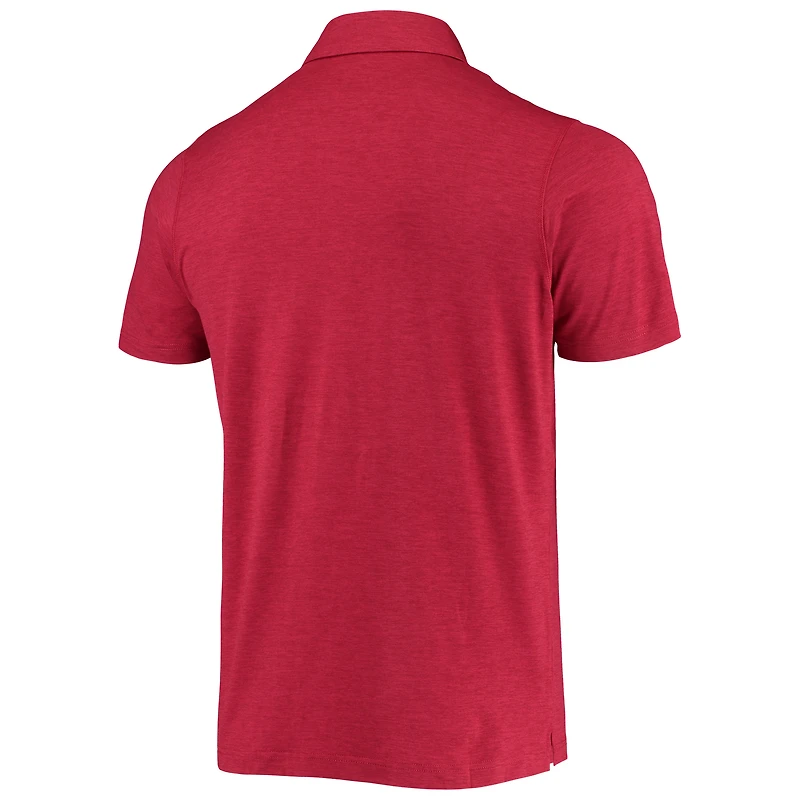 Polo Columbia Cardinal Arkansas Razorbacks Tech Trail Omni-Shade pour homme