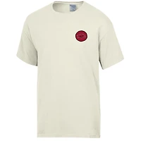 Men's Comfort Wash Cream Arkansas Razorbacks Camping Trip T-Shirt