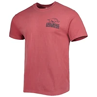 T-shirt pour homme Crimson Arkansas Razorbacks Hyperlocal Tree