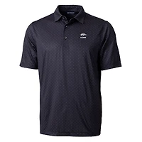 Polo extensible noir à imprimé double point pour homme, Cutter & Buck, Arkansas Razorbacks Alumni