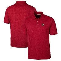 Men's Cutter & Buck Cardinal Arkansas Razorbacks Advantage Space Dye Tri-Blend Polo