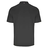 Men's Cutter & Buck Heather Black Arkansas Razorbacks Big Tall Forge Eco Stretch Recycled Polo