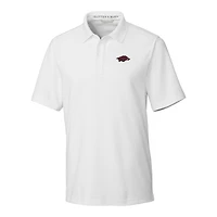 Polo Breakthrough blanc pour homme, modèle grande taille, des Arkansas Razorbacks, Cutter & Buck