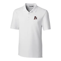 Men's Cutter & Buck White Arkansas Razorbacks Logo Big Tall Forge Stretch Polo