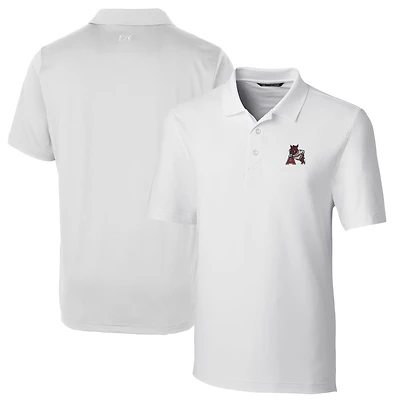 Men's Cutter & Buck White Arkansas Razorbacks Logo Big Tall Forge Stretch Polo