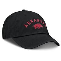 Men's Fanatics Black Arkansas Razorbacks Myth Adjustable Hat