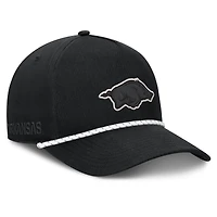 Men's Fanatics  Black Arkansas Razorbacks Undertone Rope Adjustable Hat