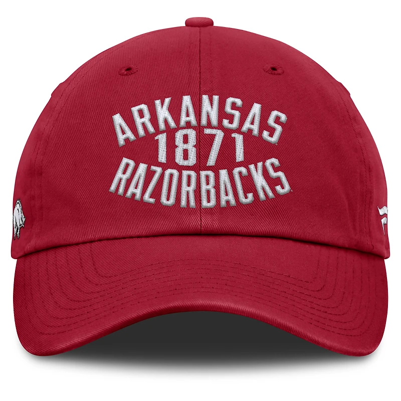 Men's Fanatics Cardinal Arkansas Razorbacks Archer Adjustable Hat