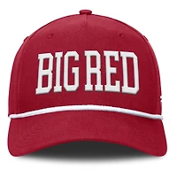 Men's Fanatics Cardinal Arkansas Razorbacks Foul Ball Rope Adjustable Hat