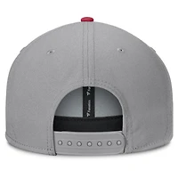 Men's Fanatics Gray Arkansas Razorbacks Duo Snapback Hat