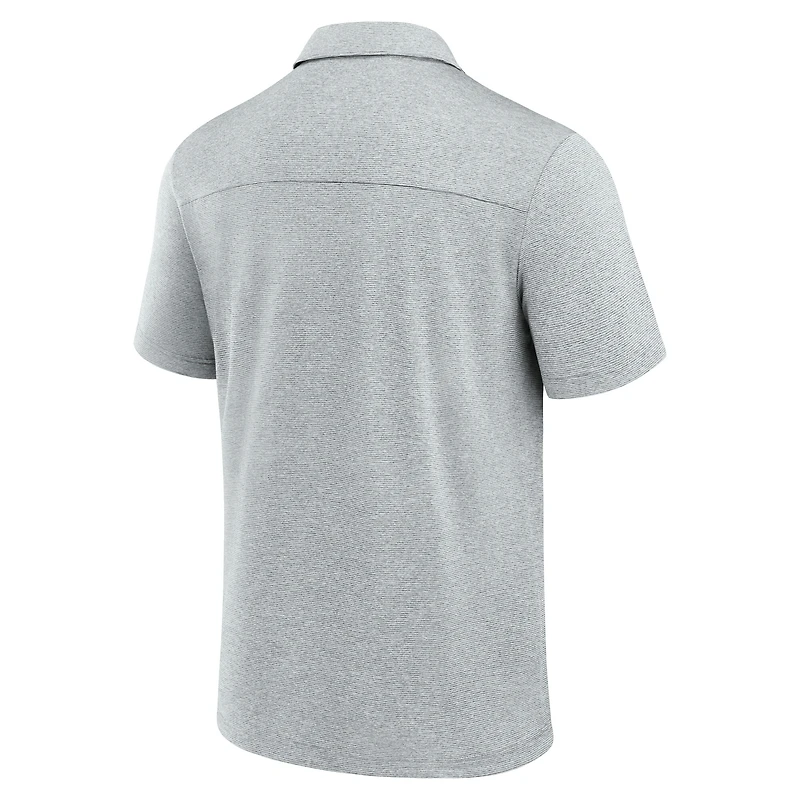 Men's Fanatics Gray Arkansas Razorbacks Performance Polo