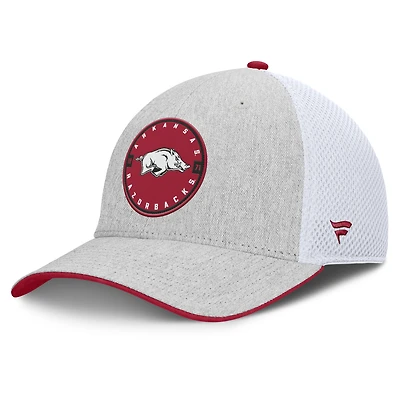 Men's Fanatics  Heather Gray Arkansas Razorbacks Trigger Flex Hat