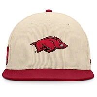 Men's Fanatics Tan Arkansas Razorbacks Catcher Snapback Hat