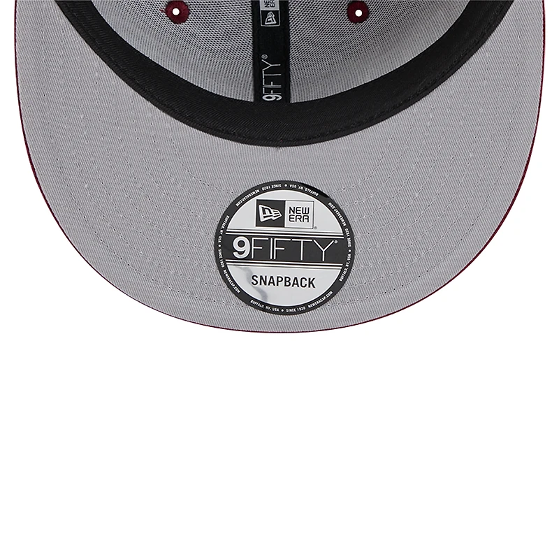 Men's New Era Cardinal Arkansas Razorbacks Display 9FIFTY Snapback Hat