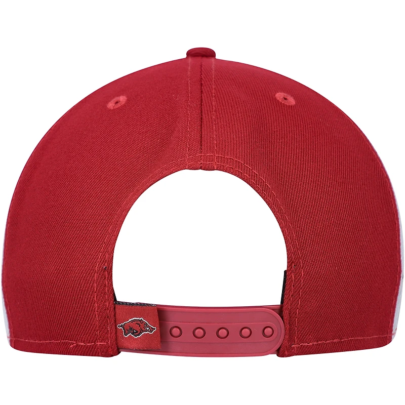Casquette Snapback Outright 9FIFTY Cardinal Arkansas Razorbacks New Era pour homme