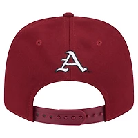 Casquette ajustable extensible à boutons-pression New Era Cardinal Arkansas Razorbacks Team Collective 9SEVENTY pour homme