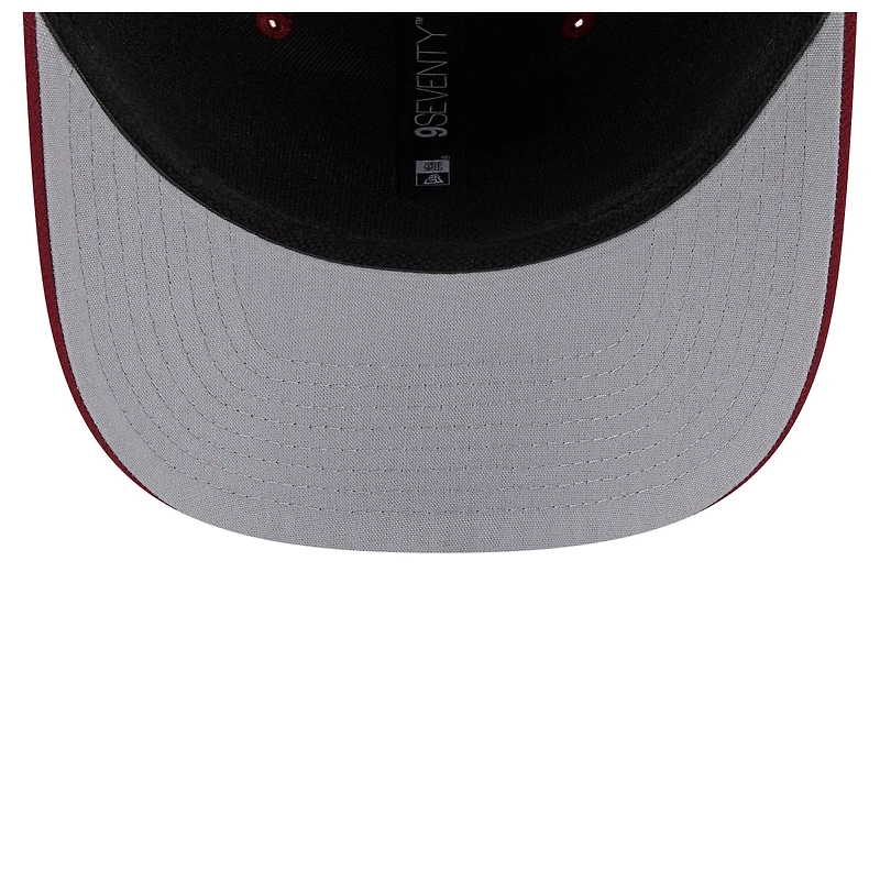 Men's New Era  Cardinal Arkansas Razorbacks Team Collective 9SEVENTY Stretch-Snap Adjustable Hat