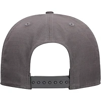 Men's New Era Charcoal Arkansas Razorbacks Team Elevated 9SEVENTY Stretch-Snap Adjustable Hat