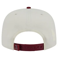 Men's New Era White Arkansas Razorbacks Collegiate 9FIFTY A-Frame Snapback Hat