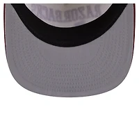 Men's New Era White Arkansas Razorbacks Collegiate 9FIFTY A-Frame Snapback Hat