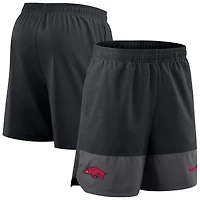 Short Nike noir Arkansas Razorbacks 2025 pour homme