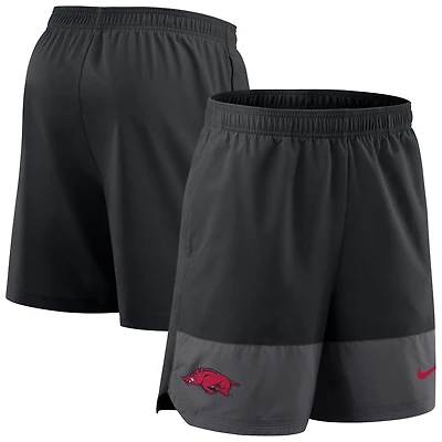 Short Nike noir Arkansas Razorbacks 2025 pour homme