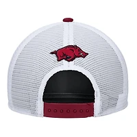 Casquette ajustable Nike Cardinal Arkansas Razorbacks 2025 On-Field Rise Trucker Performance pour homme