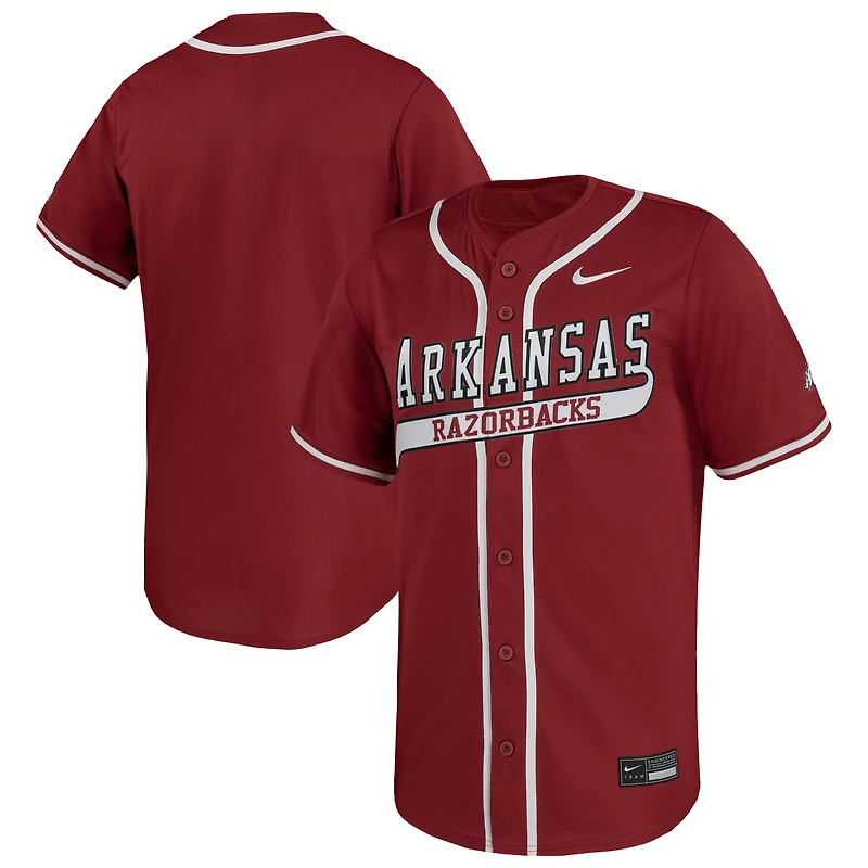 Maillot de baseball Nike Cardinal Arkansas Razorbacks Limited pour homme