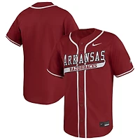 Maillot de baseball Nike Cardinal Arkansas Razorbacks Limited pour homme