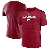 T-shirt Nike Cardinal Arkansas Razorbacks Velocity Dri-FIT pour homme