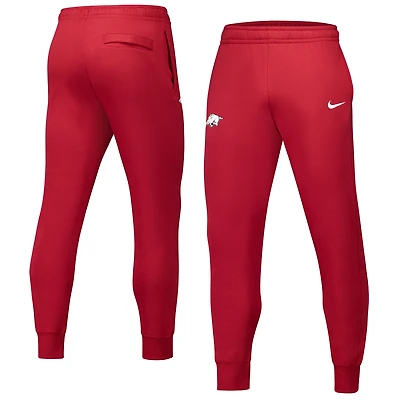 Men's Nike Crimson Arkansas Razorbacks Club Fleece Pants