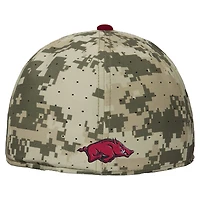 Men's Nike Digital Camo Arkansas Razorbacks On-Field Baseball Performance Fitted Hat