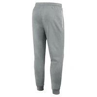 Men's Nike Heather Gray Arkansas Razorbacks 2025 Sideline Standard Issue Dri-FIT Taper Sweatpants