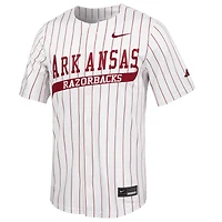 Maillot de baseball Nike Arkansas Razorbacks blanc pour homme en édition limitée