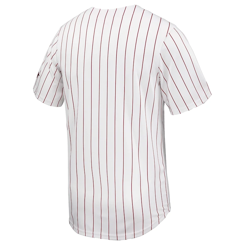 Men's Nike White Arkansas Razorbacks Limited Baseball Jersey