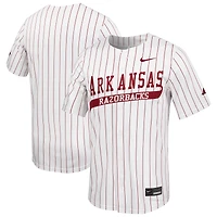 Men's Nike White Arkansas Razorbacks Limited Baseball Jersey