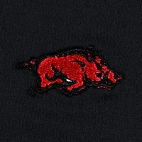 Men's Peter Millar Black Arkansas Razorbacks Perth Performance Quarter-Zip Top