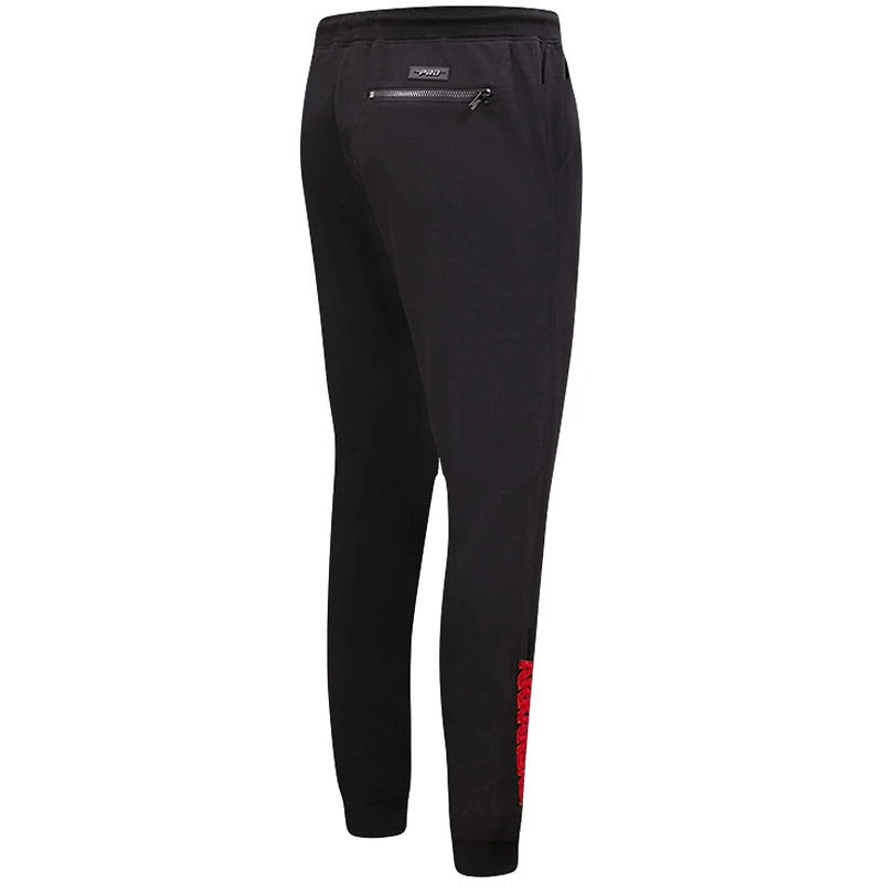Pantalon de jogging Pro Standard Arkansas Razorbacks Classic DK pour homme, noir