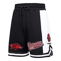 Short Pro Standard noir Arkansas Razorbacks Script Tail DK 2.0 pour hommes