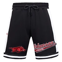 Short Pro Standard noir Arkansas Razorbacks Script Tail DK 2.0 pour hommes