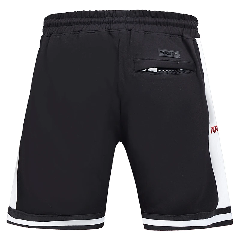 Short Pro Standard noir Arkansas Razorbacks Script Tail DK 2.0 pour hommes